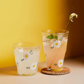Daisy Glass Cup
