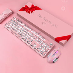 Kawaii Punk Gaming Wired Mechanical Keyboard For Mac, Windows