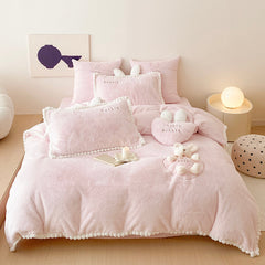 Cute Cartoon Bunny Bedding Set