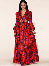 Deep V Neck High Slit Party Beach Wear Boho Dress