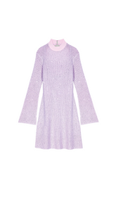 RAVILLY SEQUINED OPEN KNIT DRESS