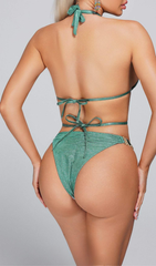 NELLA DIAMONATE BIKINI IN GREEN