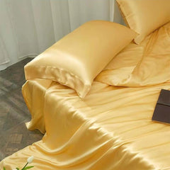 25 Momme Silk Sheet - Gold