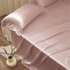 25 Momme Silk Sheet - Pink