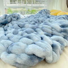 Knitted Warm Blanket