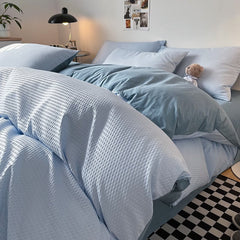 Waffle Weave Bedding Set