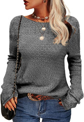 Autumn Winter Colorblock Pullover Sweaters