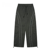 Cargo Streetwear Techwear Wide Leg Joggers Pants