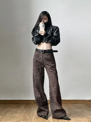 Streetwear Harajuku High Waist Straight Casual Pants