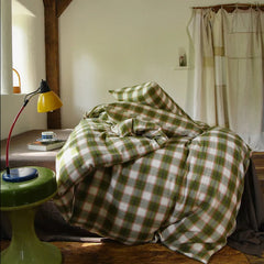 Annie Plaid Duvet Cover