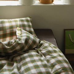 Annie Plaid Duvet Cover