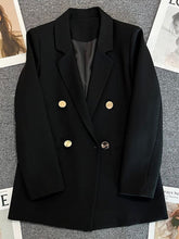 Korean Version Pure Color Loose Blazer
