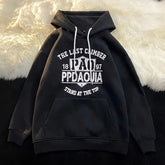 Harajuku Style Loose Casual Retro Letter Jacket