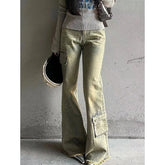Blue Jeans Wide Leg Pants