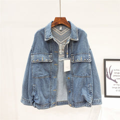 Floral Embroidery Suede Fringe Demin Jacket