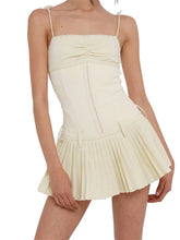 Sleeveless Tie-up Strap Mini Dress