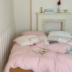 Contrast Stripe Duvet Cover