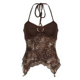 Cottagecore Vintage Halter Top