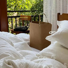 Cotton Muslin Duvet Cover Set