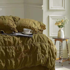 Dark Academia Royal Bedding Set - Klein Blue