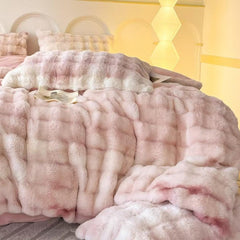 Fluffy Faux Fur Duvet Cover