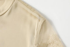 93.3% Silk 7.7% Spandex WomenDresses