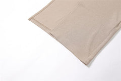 Beach Vacation Style Knitted Maxi Dresses