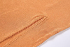 Sexy Solid Hollow Out One Shoulder Bodyocn Dress