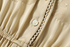 93.3% Silk 7.7% Spandex WomenDresses