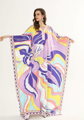 Loose Deisgn Plus Sizes Holiday Knitted Long Maxi Dresses