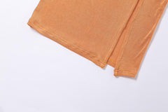 Sexy Solid Hollow Out One Shoulder Bodyocn Dress