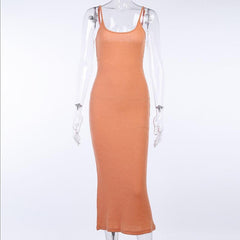 Sexy Elegant Backless Mermaid Bodycon Dress