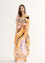Loose Deisgn Plus Sizes Holiday Long Maxi Dresses