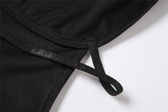 Sexy Backless Split Mini Dresses