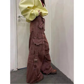 Hip-hop Vintage Y2K Wide Leg Plus Size Pants