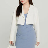 High Waisted Truncated Short Classic Spring Summer Plus Size Good Quality Jacket
