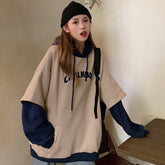 Aesthetic Korean BF Ulzzang Embroidery Hoodie