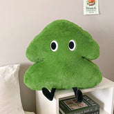 Cartoon Christmas Pine Tree Pillow