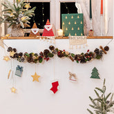 Christmas Pinecone String Lights