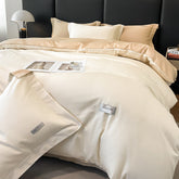 Modern Minimalist Solid Color Cotton Bedding Set