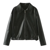 Stylish Streetwear Leather Jacket