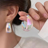New Fashion Korean Large Vintage Irregular Teardrop Dangle Party Jewelry Earring
