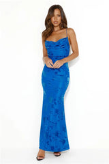 Blue Casual Elegant Private Clothes Celebrity Dress