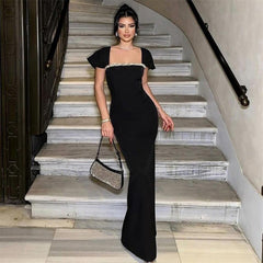 Diamond Bandage Celebrity Party Dress