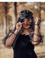 Sexy Off Shoulder Lantern Sleeve Mini Dress