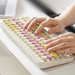 2 Bluetooth Connection Wireless Mechanical Keyboard