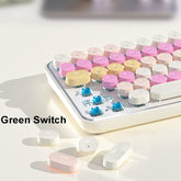 2 Bluetooth Connection Wireless Mechanical Keyboard