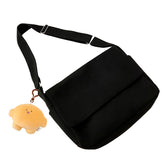 Japanese Style Canvas Crossbody Bag