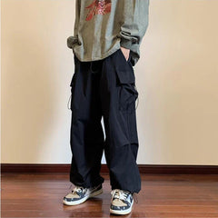 Hip Hop Streetwear Trousers Harajuku Casual Parachute Y2k Oversize Pants