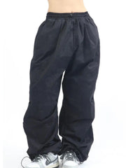 Parachute High Waist Vintage Streetwear Oversized Hippie Pants